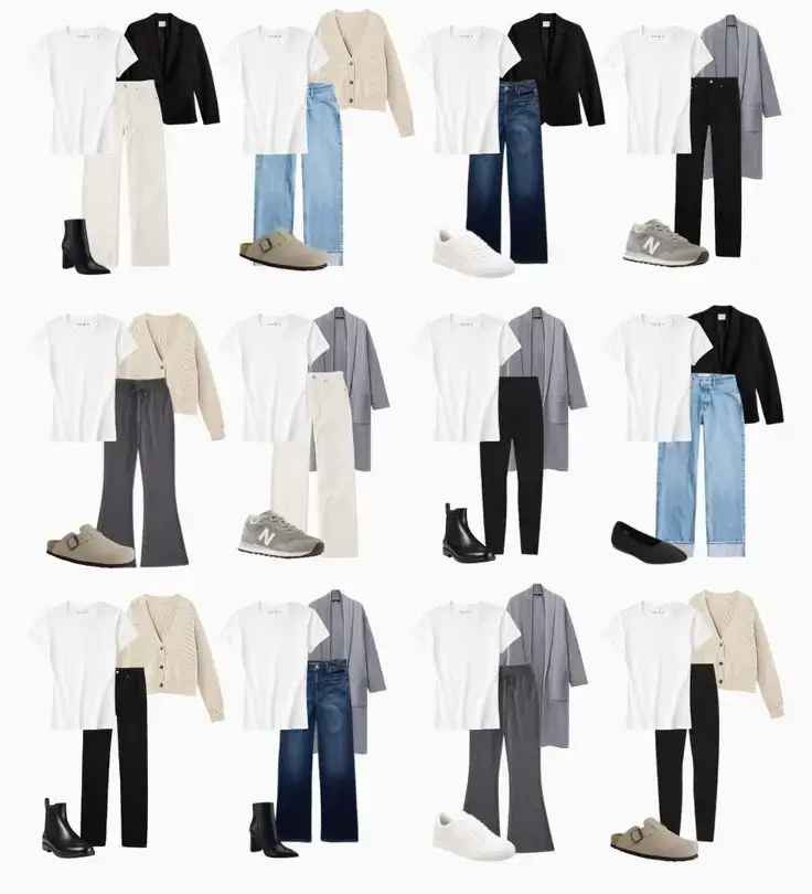 winter capsule wardrobe plus size 2025 2026 Soft Monochrome: The Art of Minimal Layers
