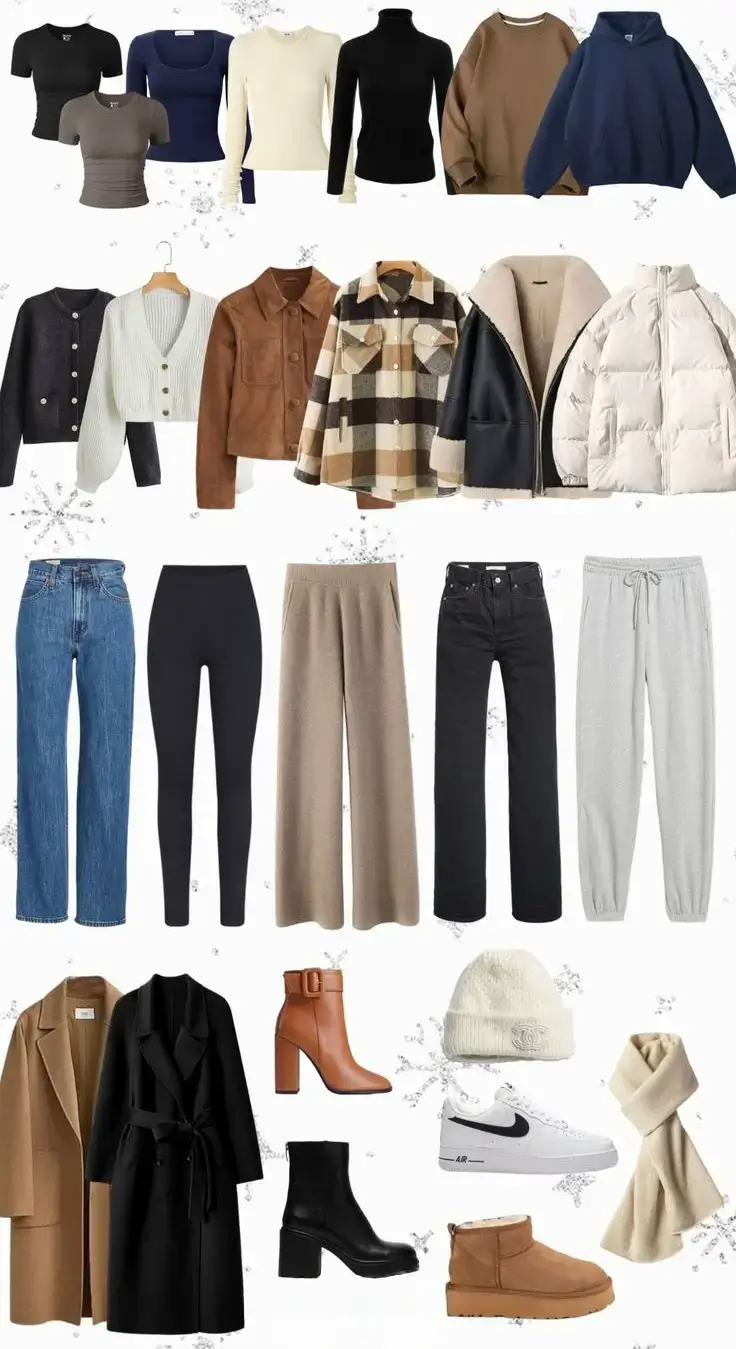 winter capsule wardrobe plus size 2025 2026 Cozy Neutrals: The New Comfort Code