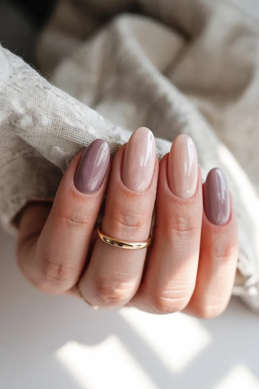 winter manicure colors 2025 2026 Winter Cream Ombre