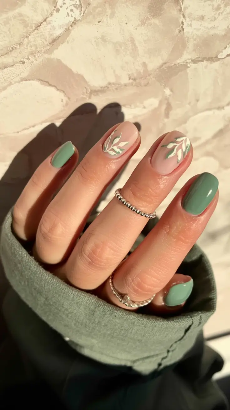 winter nail inspo 2025 2026 Minted Serenity