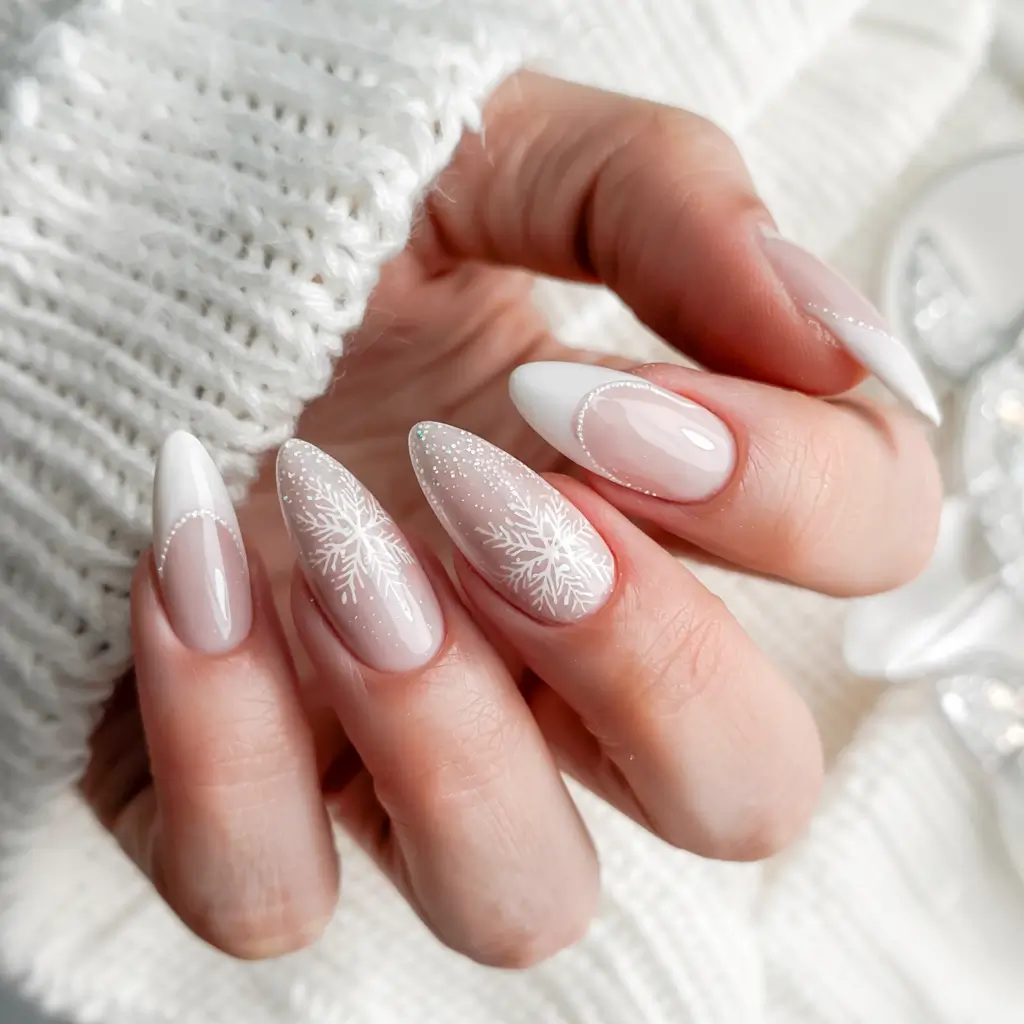 winter nail inspo 2025 2026 Arctic Whisper