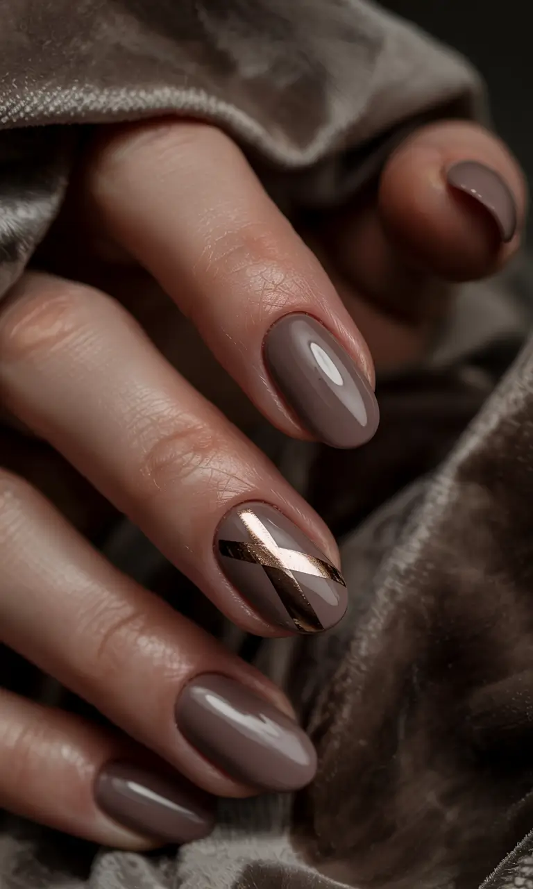 winter nails trends ideas 2025 2026 Velvet Espresso