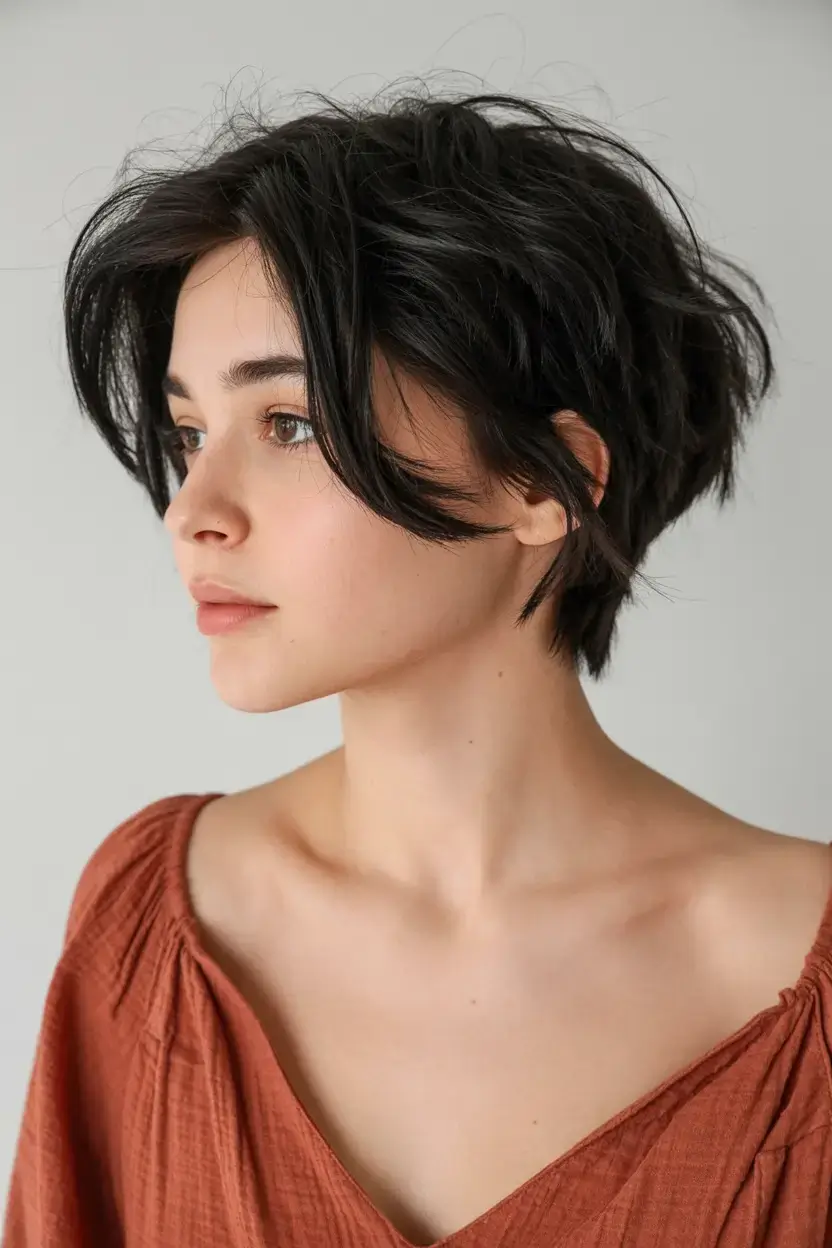 winter pixie haircuts ideas 2025 2026 Airy Layered Pixie with Natural Flow