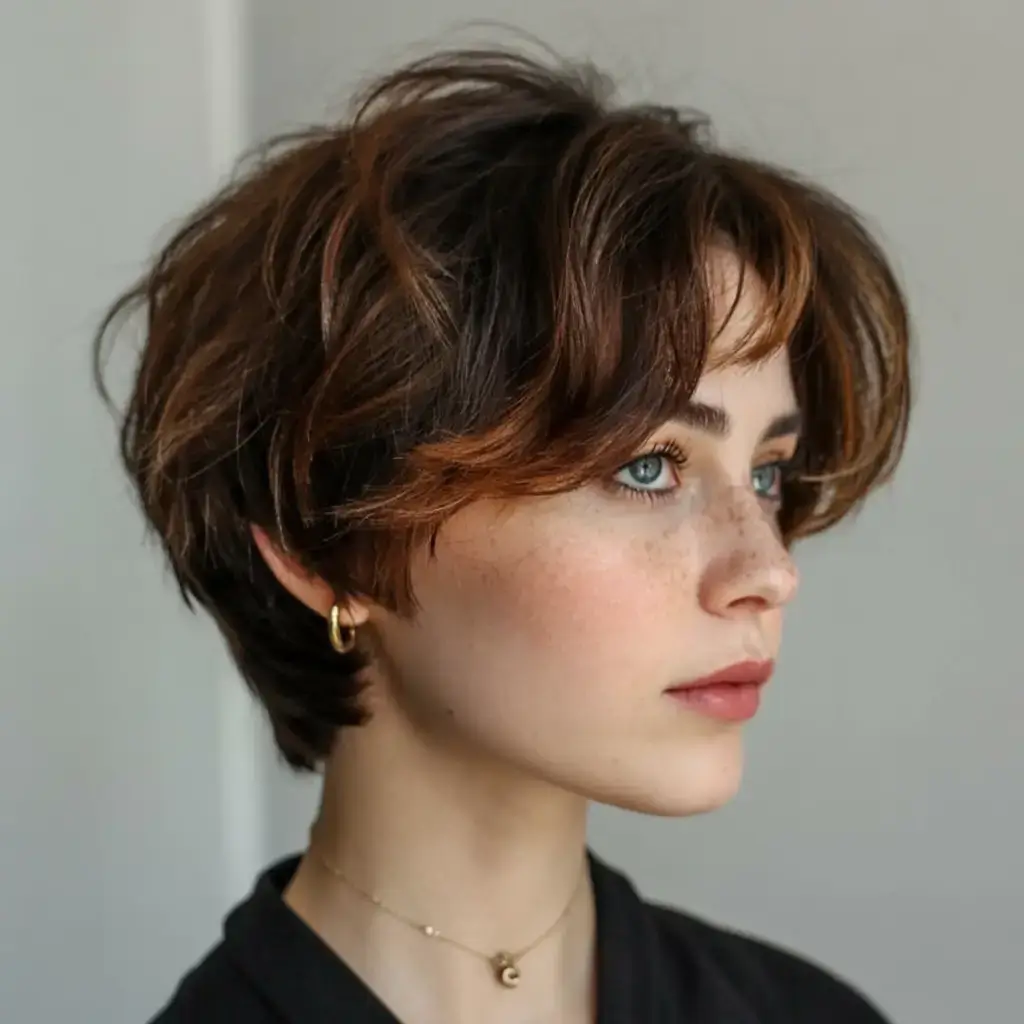 winter pixie haircuts ideas 2025 2026 Soft Tousled Pixie-Bob