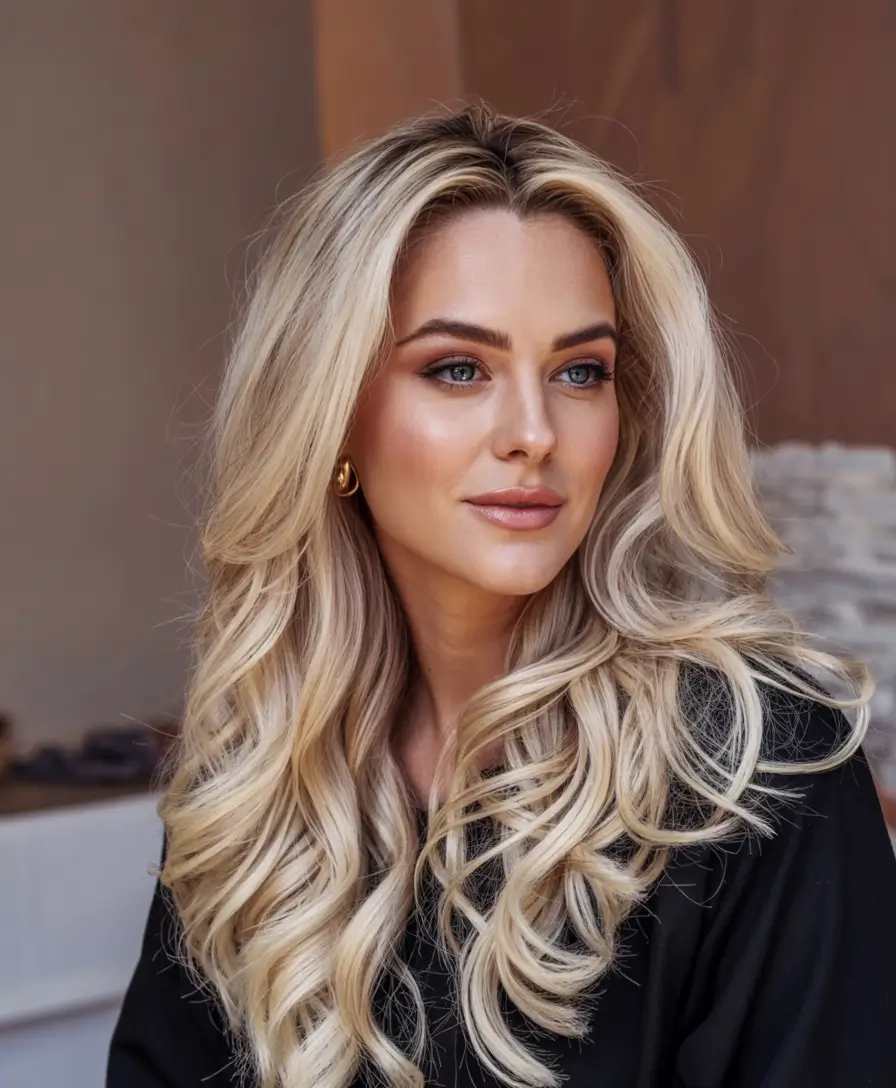 ash blonde hair color 2026+Luxe Layers with Warm-Cool Harmony