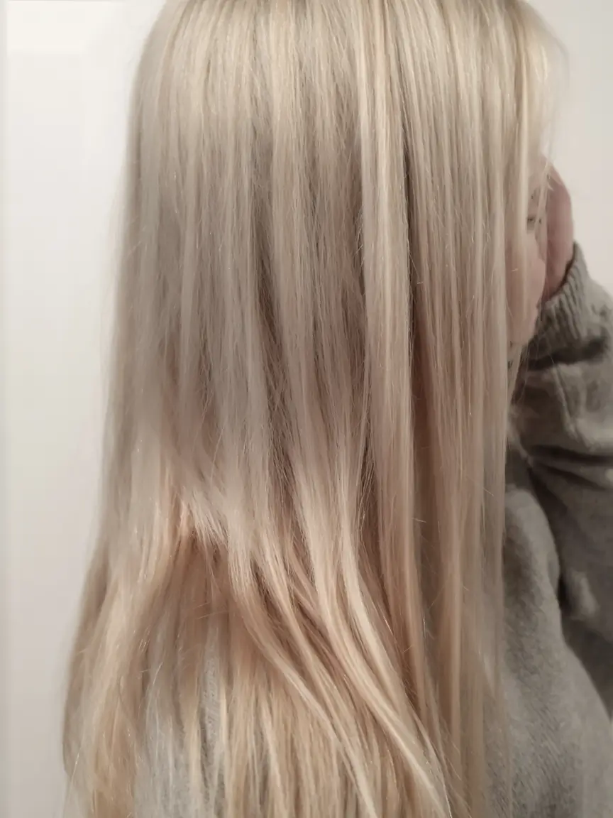 ash blonde hair color 2026+Platinum Vanilla with a Straight-Laced Mood