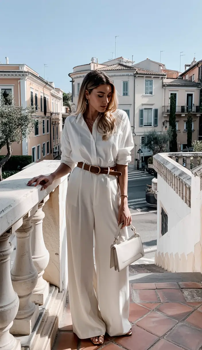Best brunch outfits 2026 Monochrome White With a Laid-Back Luxe Spirit