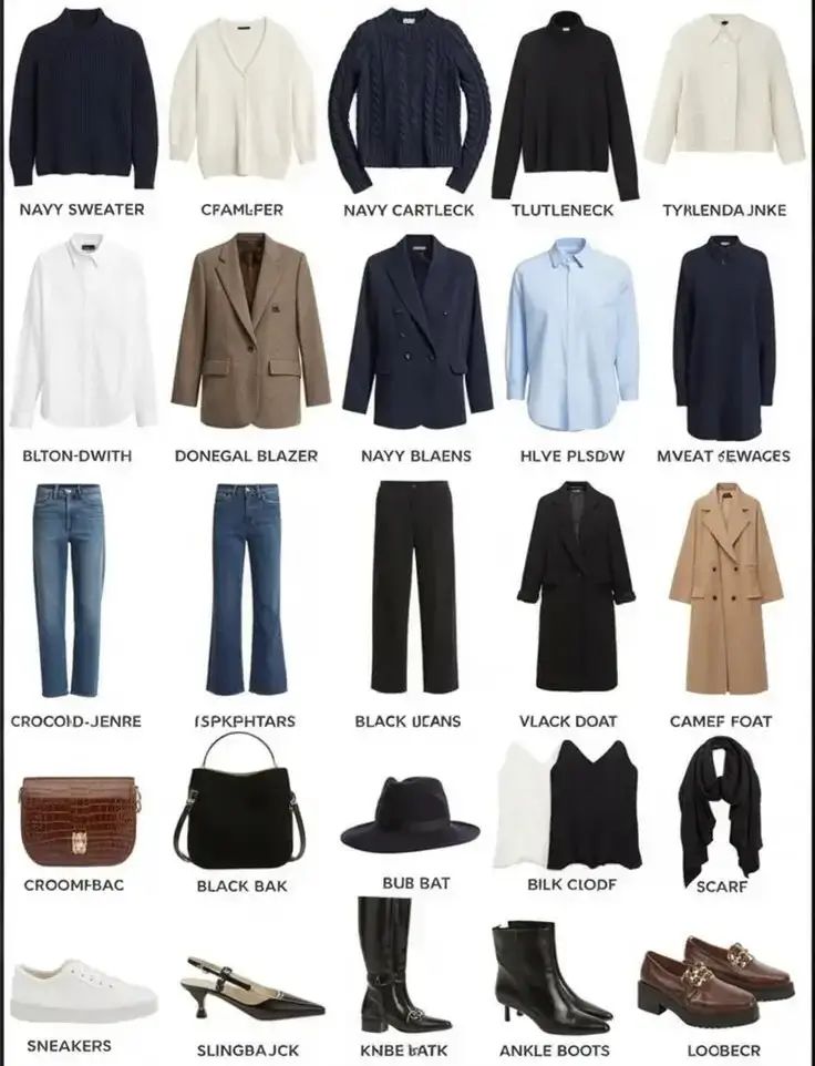 Best capsule wardrobe outfits 2026 Classic Chic