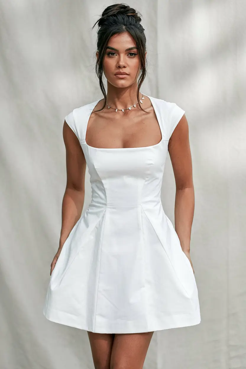 Birthday outfits for women 2026 Clean White Chic with a Tailored Finish