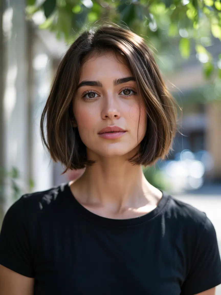 bob haircut ideas 2026 Minimalist Bob for Everyday Chic
