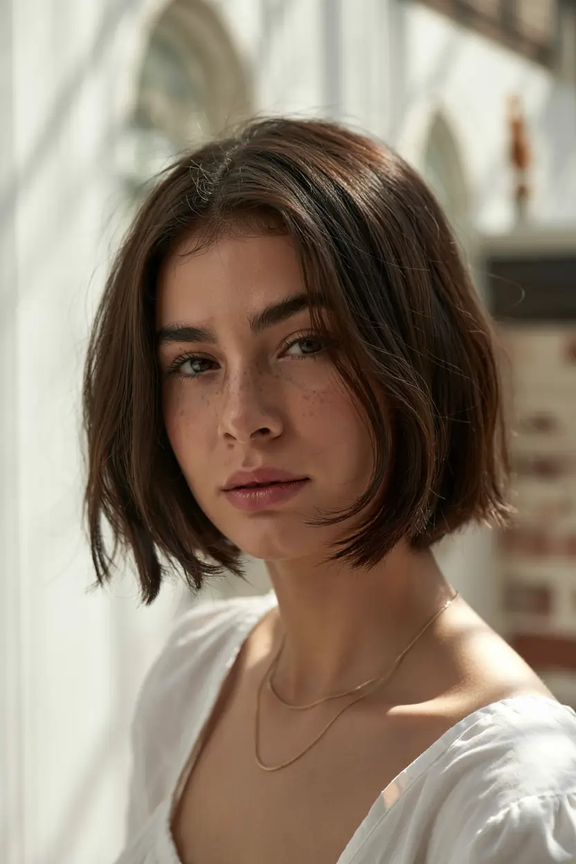 bob haircut ideas 2026 Sun-Glazed Bob with Soft Volume