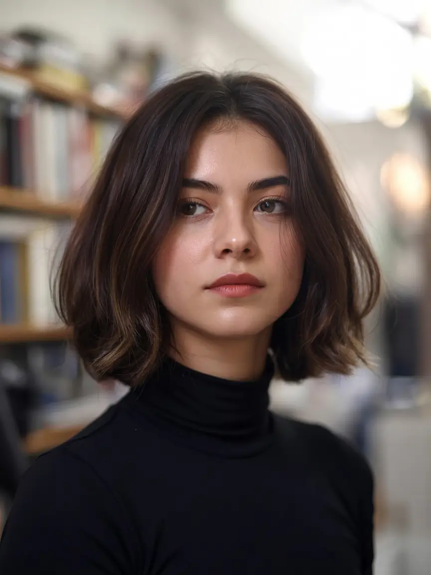 bob haircut ideas 2026 Modern Muse Bob with Balanced Volume