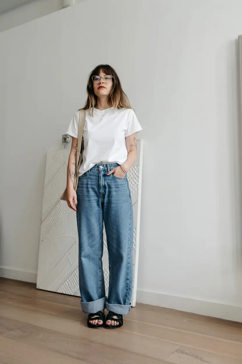 Casual jeans outfits 2026 Everyday Modern Minimalist