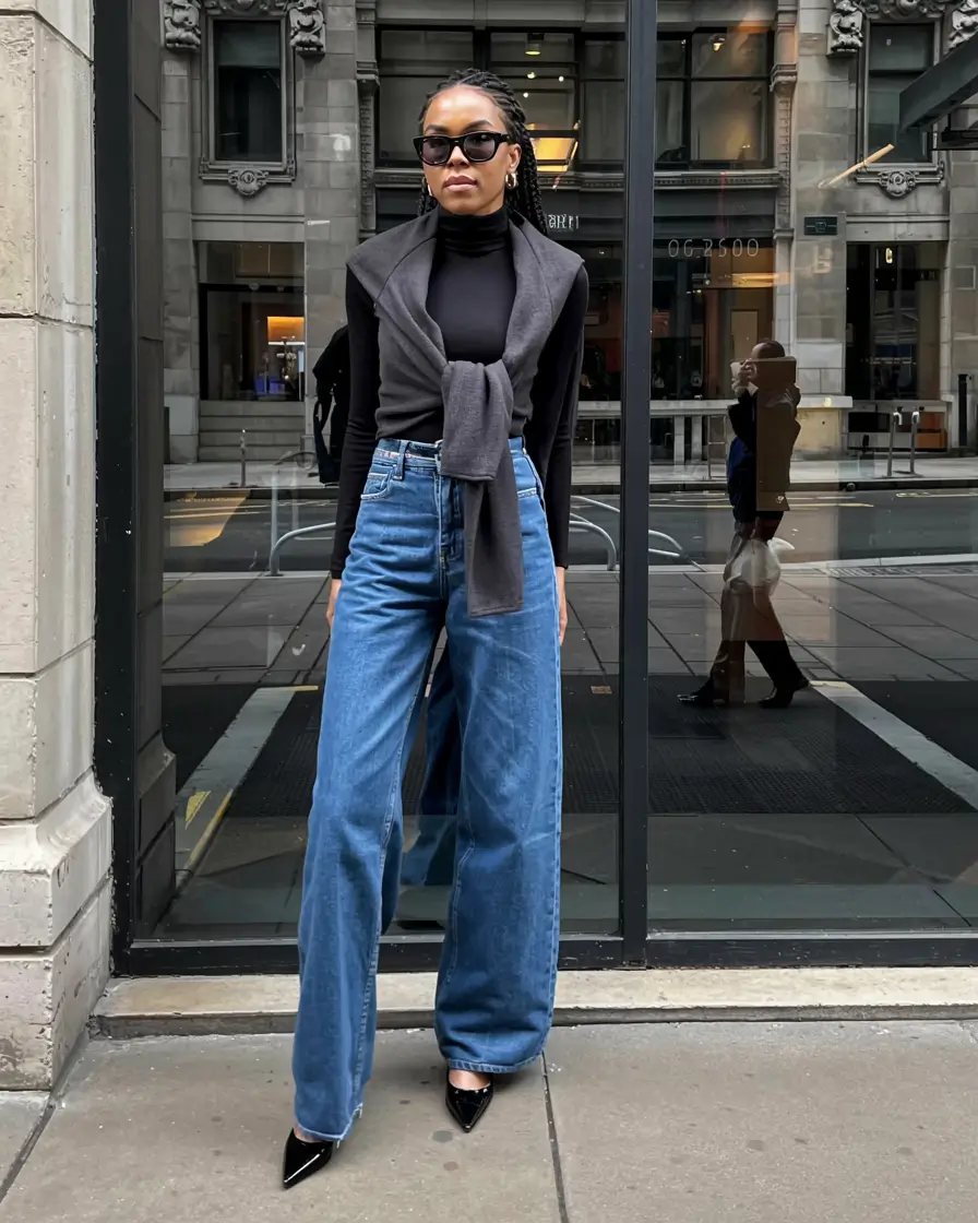 Casual jeans outfits 2026 Urban Smart with a Twist