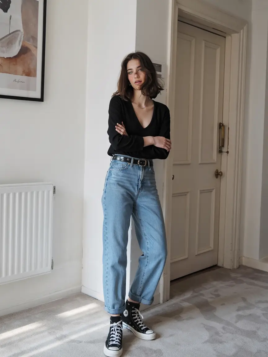 Casual jeans outfits 2026 Soft Edge in Everyday Denim