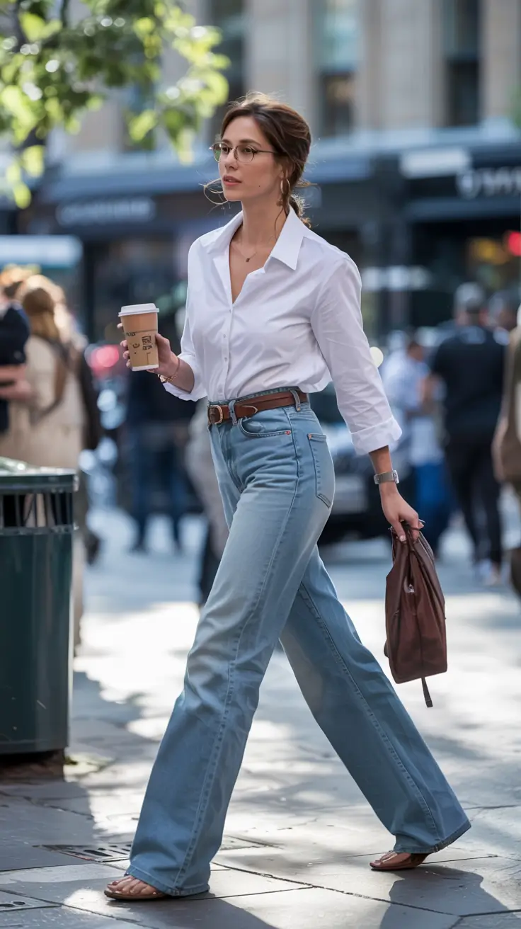 Casual jeans outfits 2026 The New Power of a White Shirt