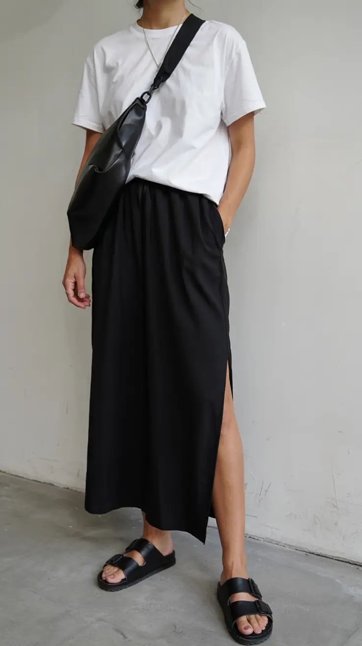 casual skirt outfits 2026 Minimal Ease, Maximum Impact