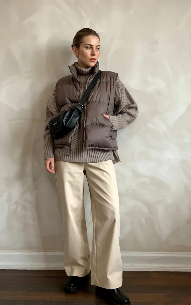 chic cold weather outfits 2026 - Padded Perfection