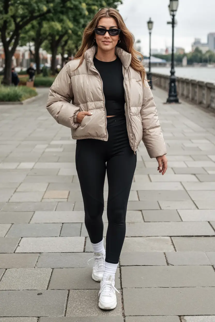 chic cold weather outfits 2026 - Sporty Chic Revival