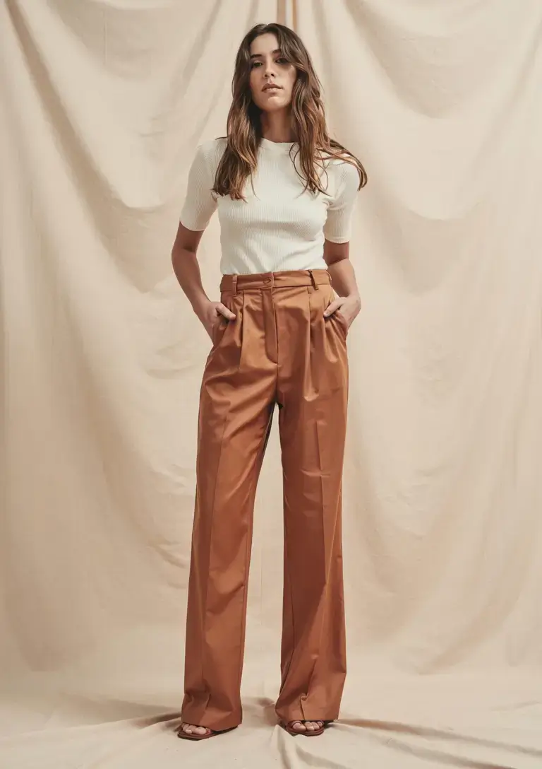 Chic office outfits for work 2026 Amber Hues and Confident Silhouettes