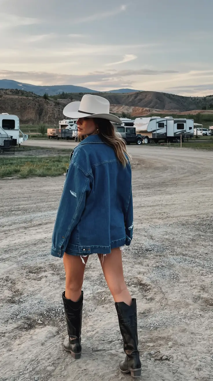 chic rodeo outfits 2026 Backroads and Denim Dreams