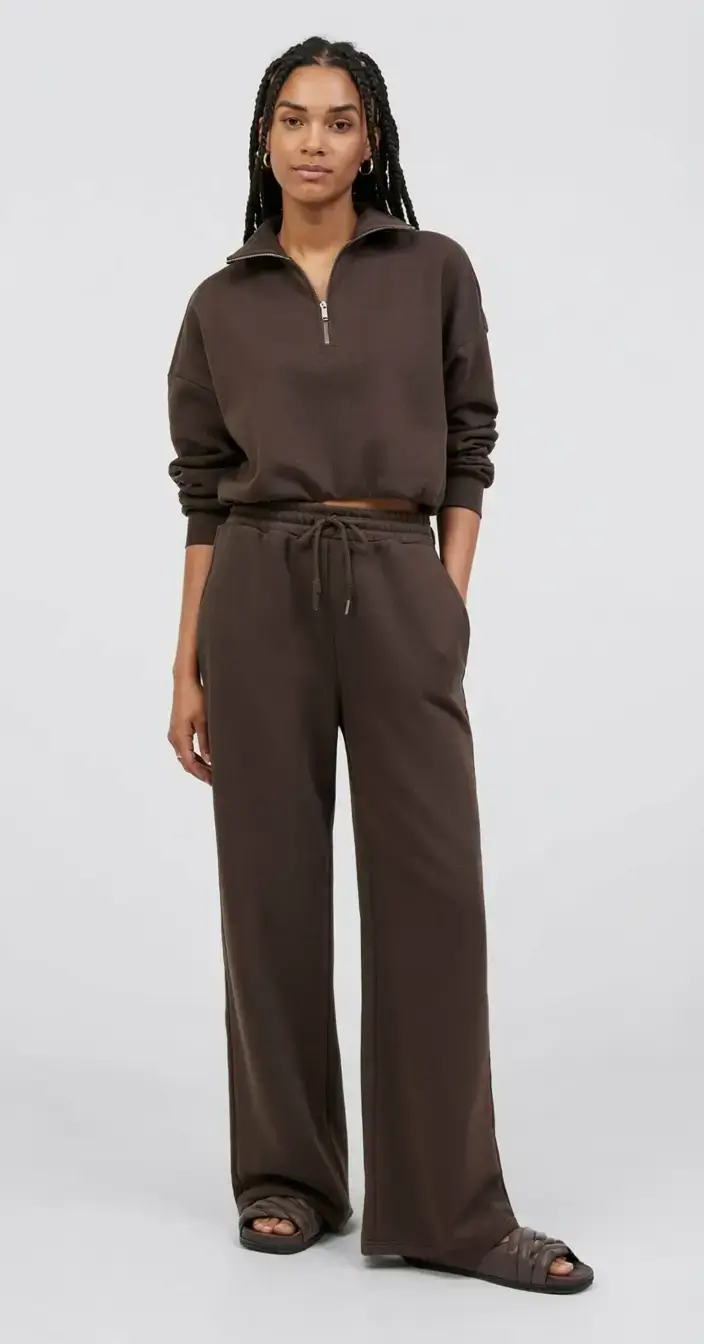 comfy outfits for women 2026 Dark Cocoa Serenity