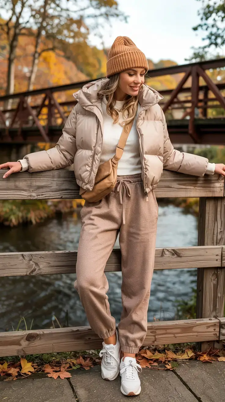 comfy outfits for women 2026 Warm Neutrals and Autumn Glow