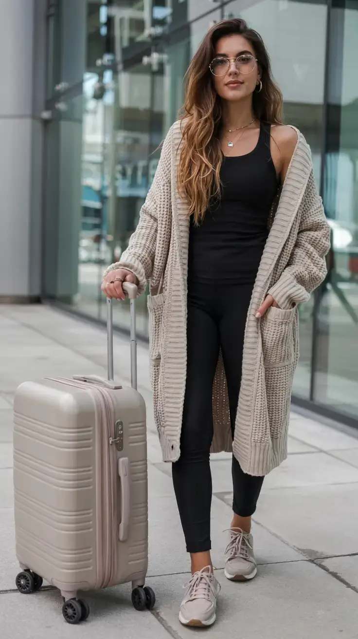 comfy outfits for women 2026 Airport Ease