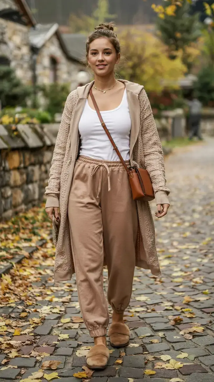 comfy outfits for women 2026 Autumn Street Softness