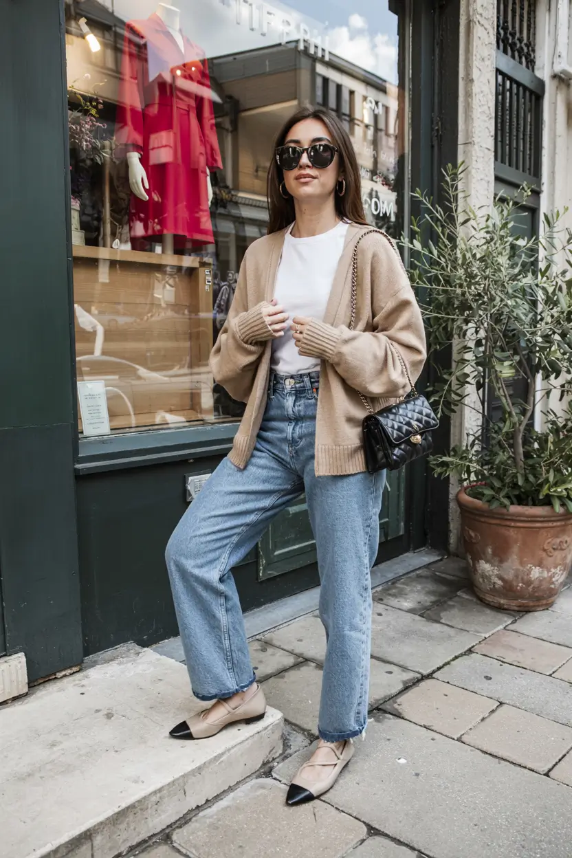 Cute casual outfit ideas 2026 Soft Neutrals & Parisian Light
