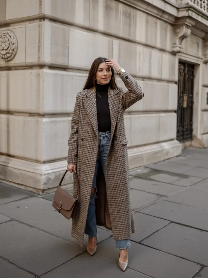 Cute casual outfit ideas 2026 Check & Timeless Tailoring