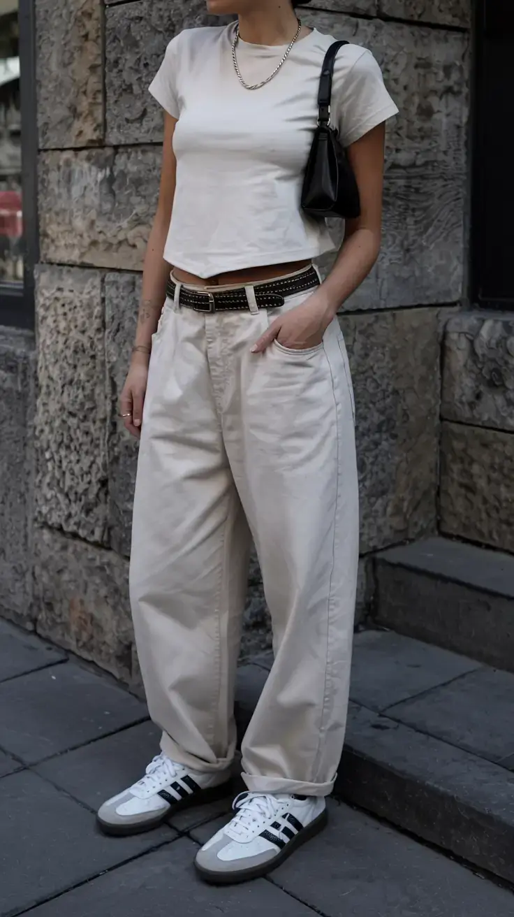 Everyday outfit inspiration 2026 Street Neutrals with an Edge