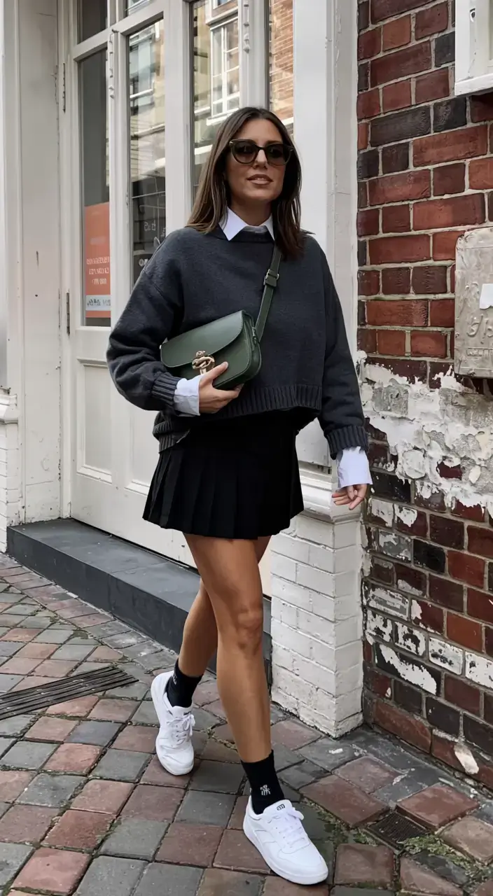Everyday outfit inspiration 2026 Preppy Revival with a Modern Twist