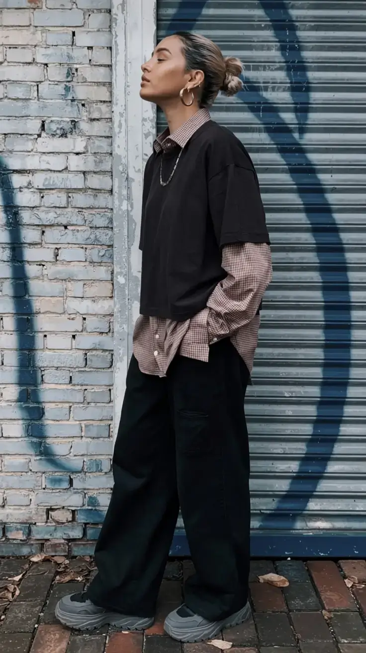 fashion outfits inspo for women 2026 Street Poise & Grunge Whispers