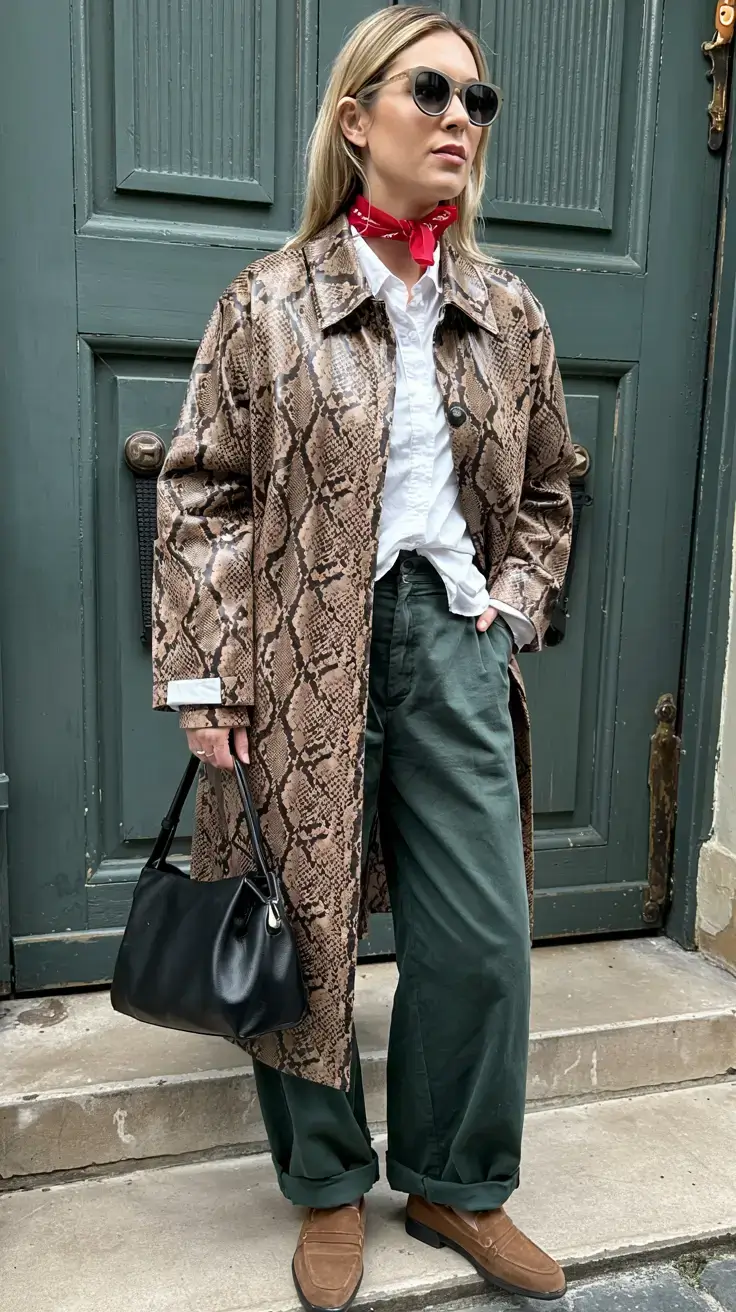 fashion outfits inspo for women 2026 Urban Wild Chic