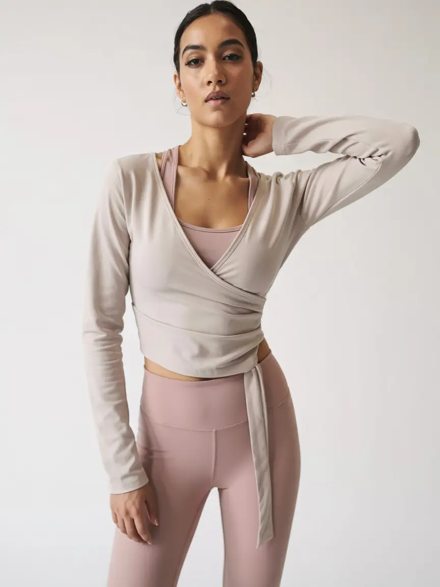 Fashionable workout outfits for women 2026 The Sweet Lift of Warm Pink Energy