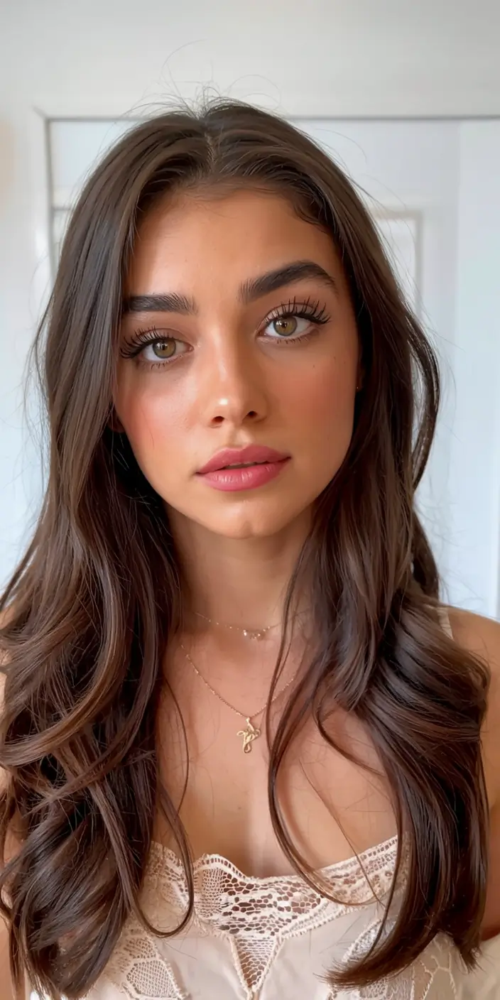 hair color for light skin tone 2026+Deep Espresso Brown with Satin Finish