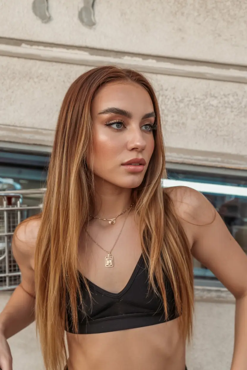 hair color for light skin tone 2026+Rich Copper Brown with Cinnamon Tones