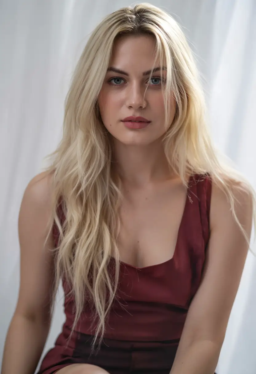 hair color for light skin tone 2026+Champagne Blonde with Airy Movement