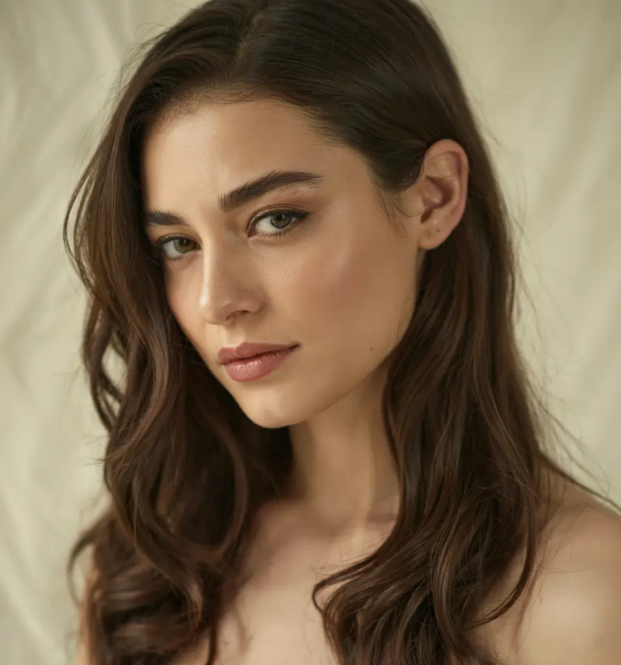 hair color for tan skin tone 2026+Rosewood Mocha With Velvet Finish