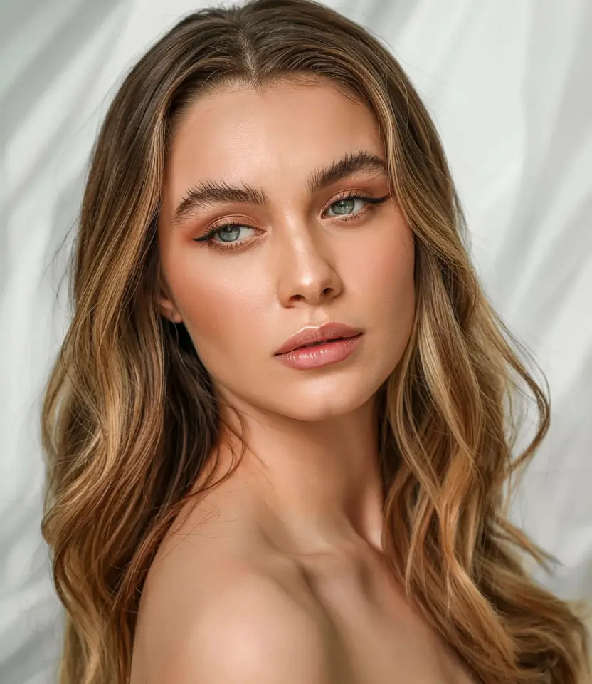 hair color for warm skin tone 2026+Golden Sand Blonde with Face-Framing Layers