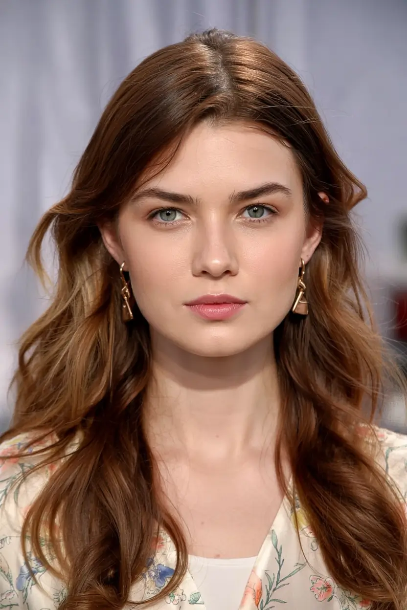 hair color for warm skin tone 2026+Sun-Drenched Auburn with Layered Ends