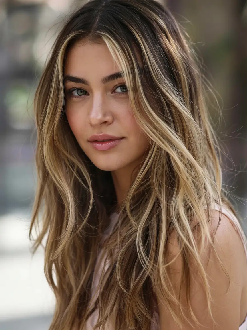 hair color trends 2026 Golden Bronde with Luxe Beach Layers