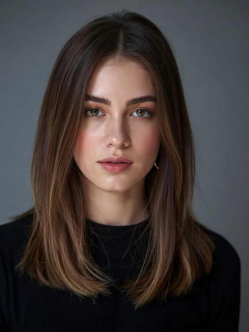 haircuts for medium hair 2026 Subtle Bronde Precision Layers