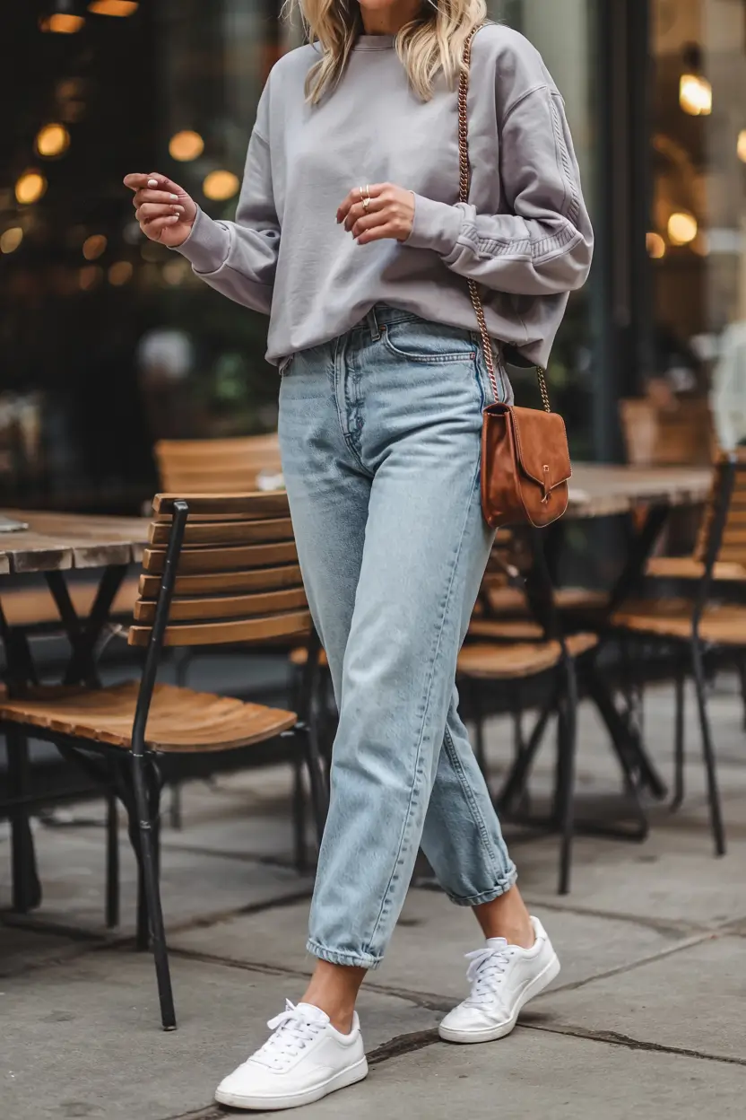 mom outfit ideas 2026 Soft Neutrals for Easy Days