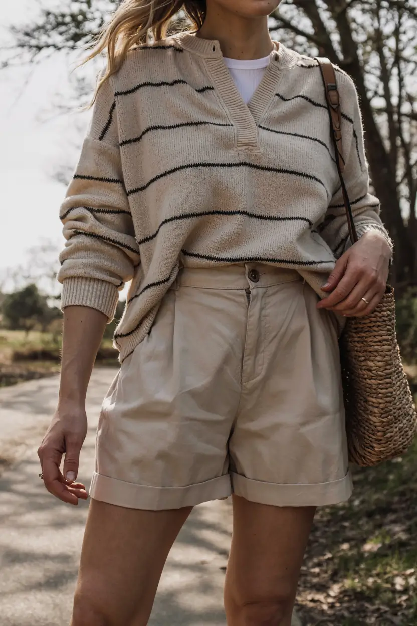 mom outfit ideas 2026 Soft Neutrals for Laid-Back Spring Days