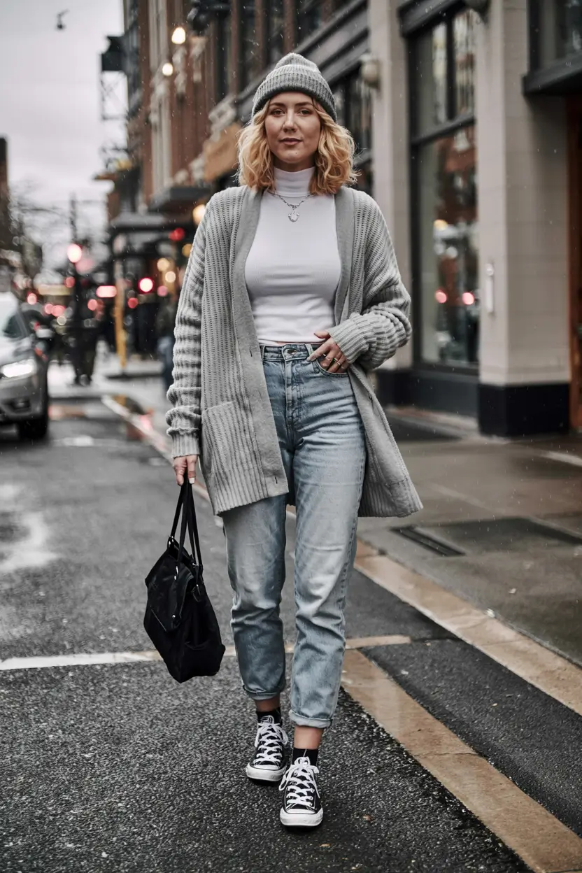 mom outfit ideas 2026 + Cozy Street Layers for Chilly Morning Errands