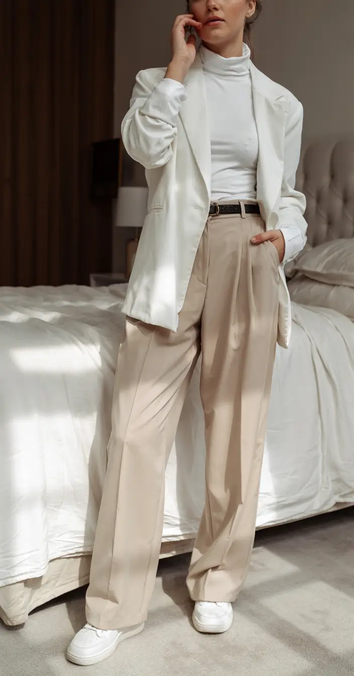 new cute outfit trends 2026 Soft Power in Neutrals