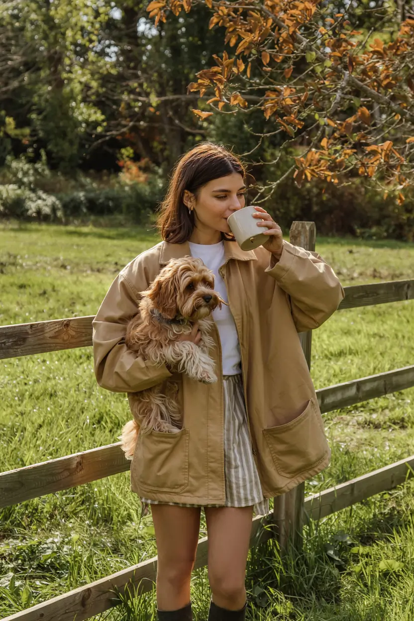 new cute outfit trends 2026 Country Calm with a City Twist