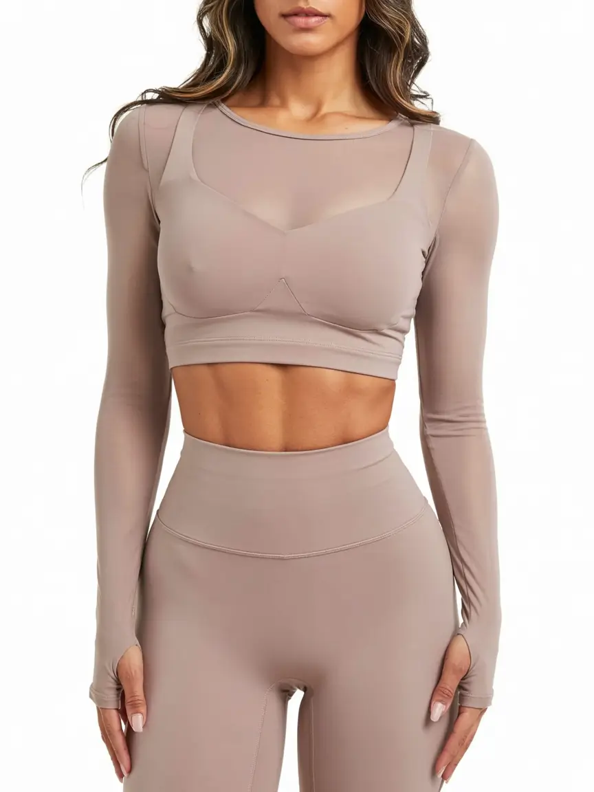 New gym fashion trends 2026 Soft Neutrals With Sculpted Confidence
